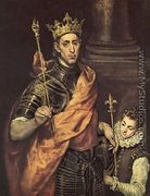 St. Louis- King of France 1586-94 - El Greco (Domenikos Theotokopoulos)