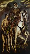 St  Martin And The Beggar II - El Greco (Domenikos Theotokopoulos)