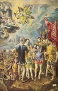 The Martyrdom of St Maurice 1580-81 - El Greco (Domenikos Theotokopoulos)
