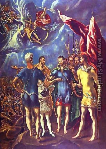 The Martyrdom Of St  Maurice Ii - El Greco (Domenikos Theotokopoulos)