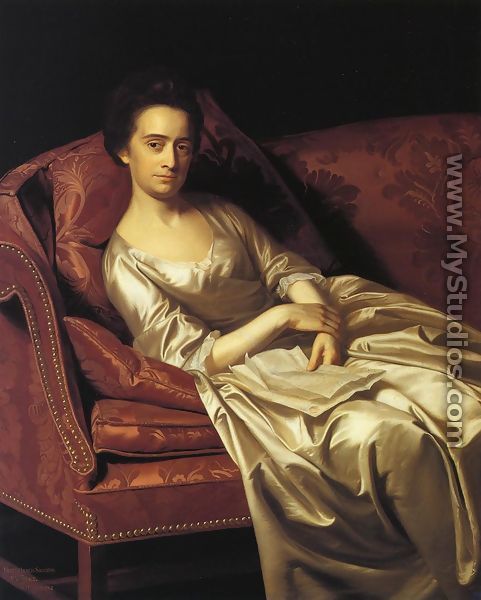 Portrait Of A Lady - John Singleton Copley