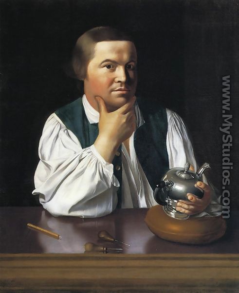 Paul Revere 1768-70 - John Singleton Copley