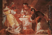 Birth Of The Virgin - Francisco De Goya y Lucientes