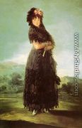 Portrait Of Mariana Waldstein - Francisco De Goya y Lucientes