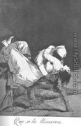 Caprichos  Plate 8  They Carried Her Off - Francisco De Goya y Lucientes