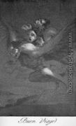 Caprichos  Plate 64  Bon Voyage - Francisco De Goya y Lucientes