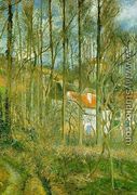 La Cote des Boeufs, the Hermitage 1877 - Camille Pissarro