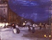 Paris Night Scene - Alfred Henry Maurer