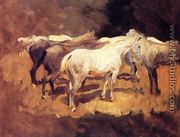 Horses At Palma - John Singer Sargent