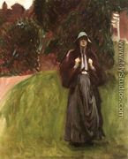 Portrait Of Miss Clementina Austruther Thompson - John Singer Sargent