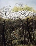 Rendezvous In The Forest - Henri Julien  Rousseau