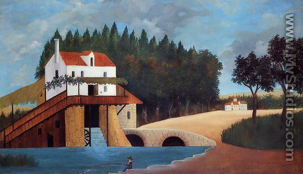 The Mill - Henri Julien  Rousseau