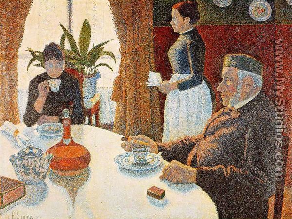 The Dining Room 1887 - Paul Signac