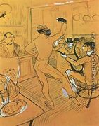 Chocolat Dancing In Bar Darchille - Henri De Toulouse-Lautrec