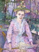 Woman With An Umbrella - Henri De Toulouse-Lautrec
