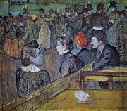 At the Moulin de la Galette 1889 - Henri De Toulouse-Lautrec