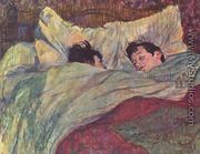 Two Girls In Bed - Henri De Toulouse-Lautrec