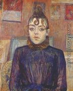 Lautrec Girl With Lovelock - Henri De Toulouse-Lautrec