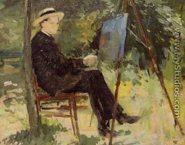 The Painter Rachou - Henri De Toulouse-Lautrec