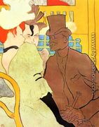 The Englishman At The Moulin Rouge - Henri De Toulouse-Lautrec