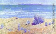 Beach On The Mediterranian - Henri Edmond Cross