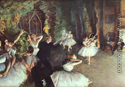 Rehearsal on the Stage 1878-79 - Edgar Degas