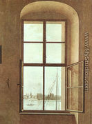 View from the Painter's Studio 1805-06 - Caspar David Friedrich