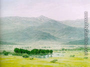 Landscape In The Riesengebirge - Caspar David Friedrich