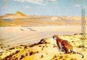 Tiger On The Watch - Jean-Léon Gérôme