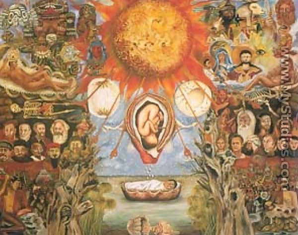 frida kahlo paintings. Of Creation - Frida Kahlo