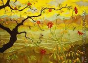 Apple Tree With Red Fruit - Paul-Elie Ranson