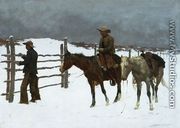 The Fall Of The Cowboy - Frederic Remington