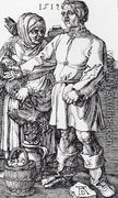 The Peasant And His Wife At Market - Albrecht Durer