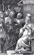Christ Before Caiaphas (Engraved Passion) - Albrecht Durer