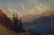 Splendour Of The Grand Tetons - Albert Bierstadt