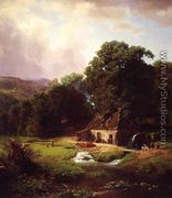 The Old Mill - Albert Bierstadt