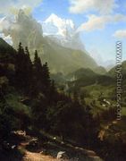 The Wetterhorn - Albert Bierstadt