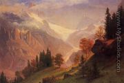 View Of The Grindelwald - Albert Bierstadt