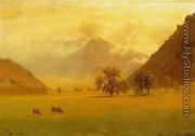 Rhone Valley - Albert Bierstadt