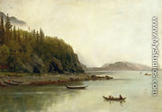 Indians Fishing - Albert Bierstadt