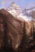 Canadian Rockies  Asulkan Glacier - Albert Bierstadt