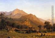 Rocca De Secca - Albert Bierstadt