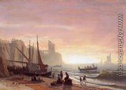 The Fishing Fleet - Albert Bierstadt
