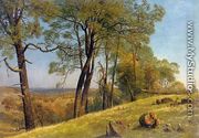Landscape  Rockland County  California - Albert Bierstadt