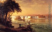 The Falls Of St  Anthony - Albert Bierstadt