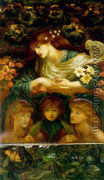 Sancta Lilias 1874 - Dante Gabriel Rossetti
