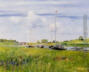 At The Boat Landing - William Merritt Chase