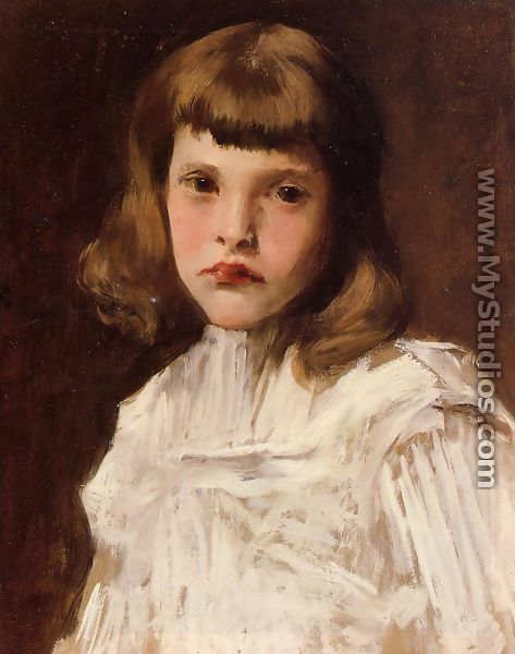Portrait Of Dorothy - William Merritt Chase
