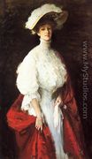 Portrait Of Miss Frances V  Earle - William Merritt Chase