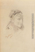 Portrait Of Sarah Bernhardt - Giovanni Boldini